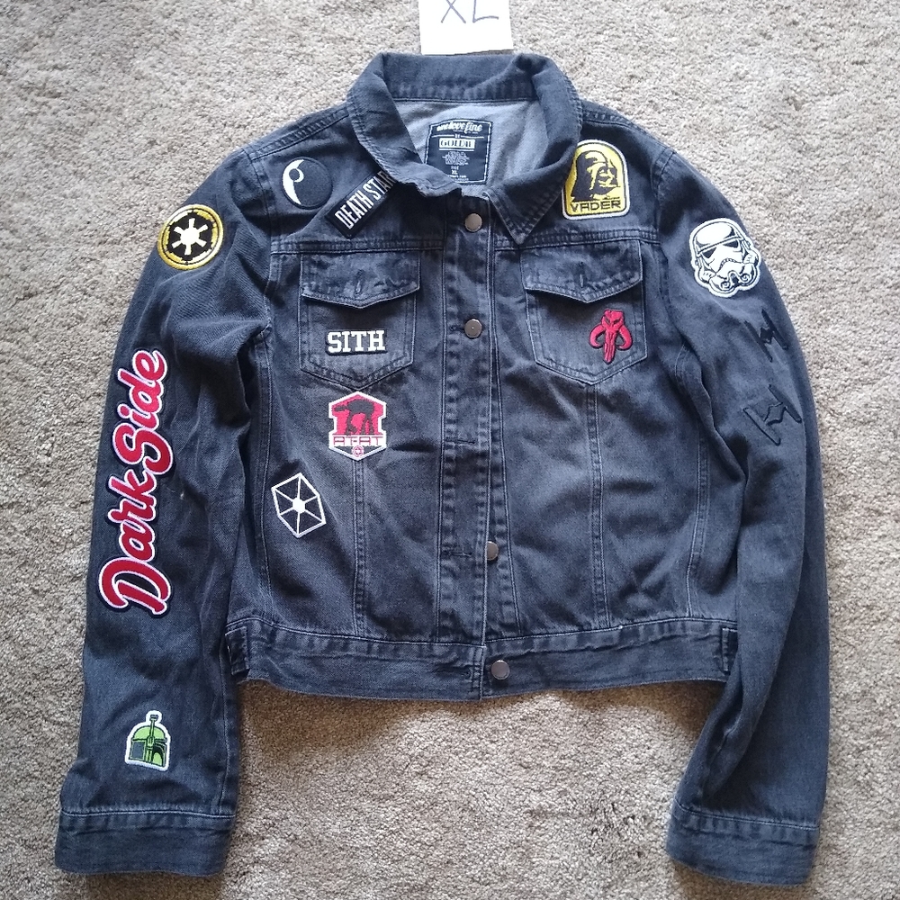 We love fine Star wars jean jacket